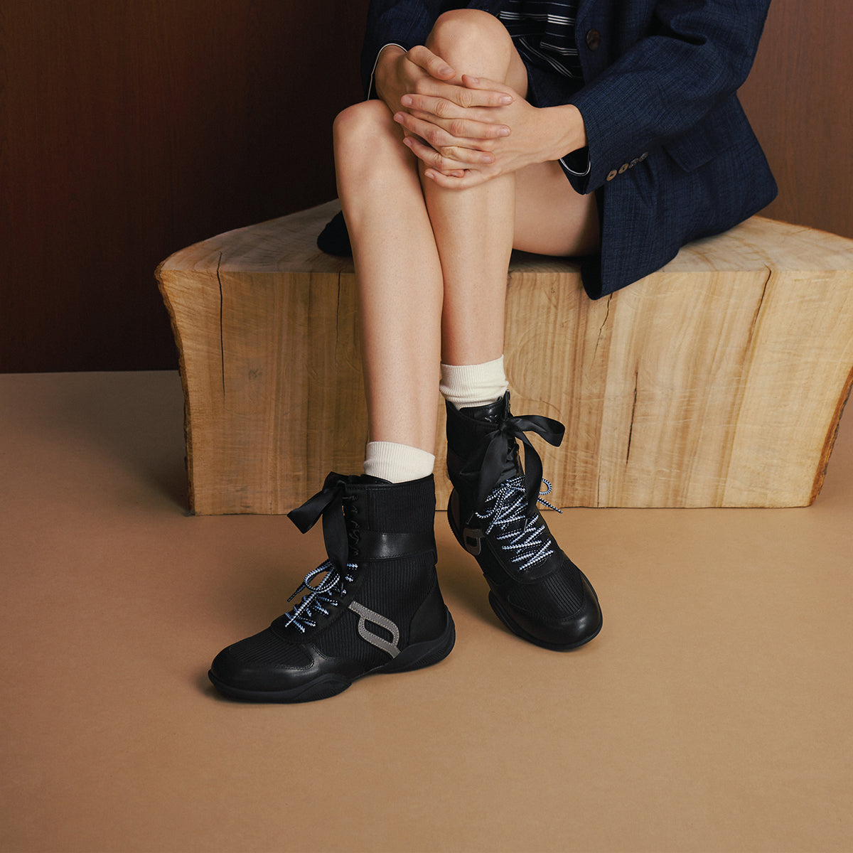 Multi Shoes Lace Boxing Boots