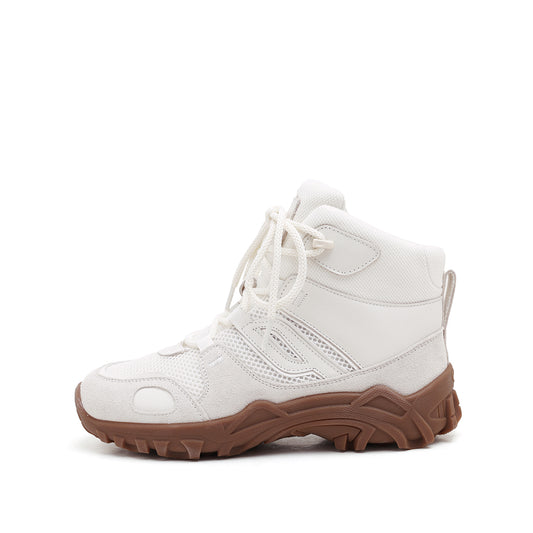 Multi Material Hiking Boots