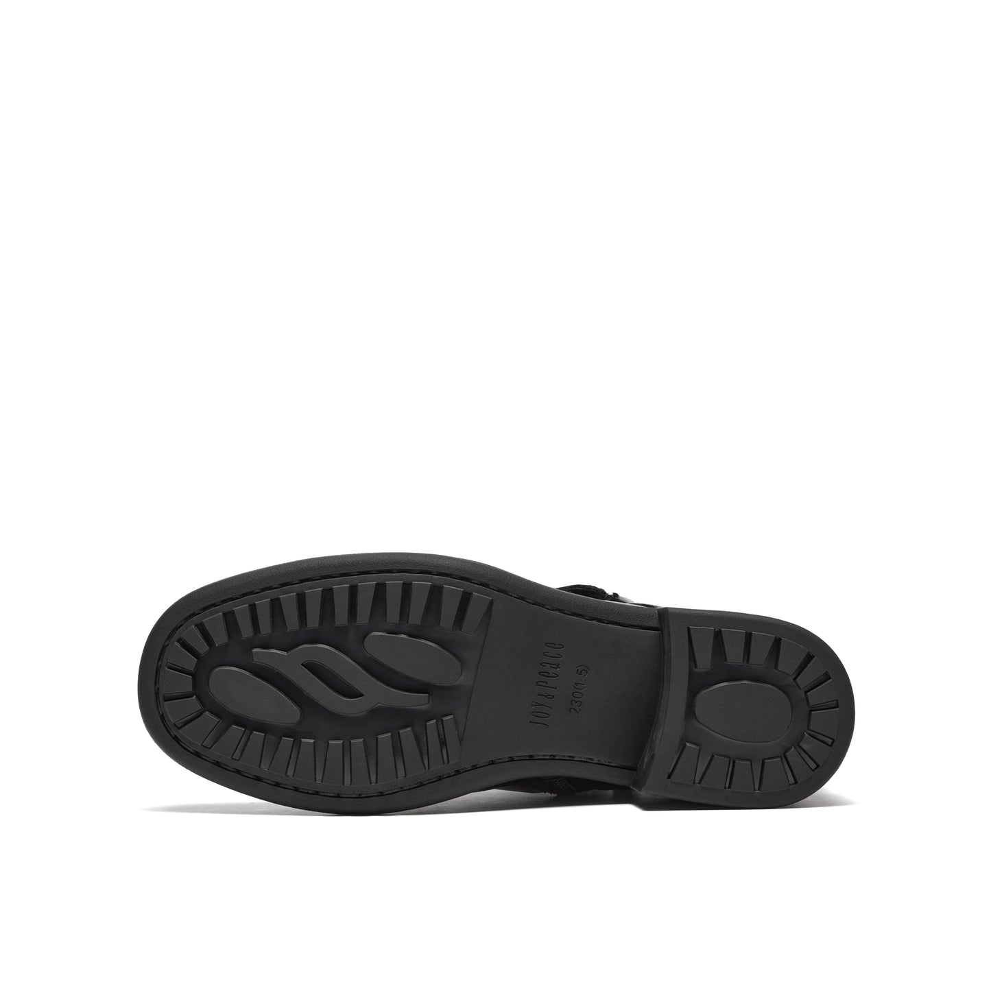 Washed Leather Monkstrap Short Boots