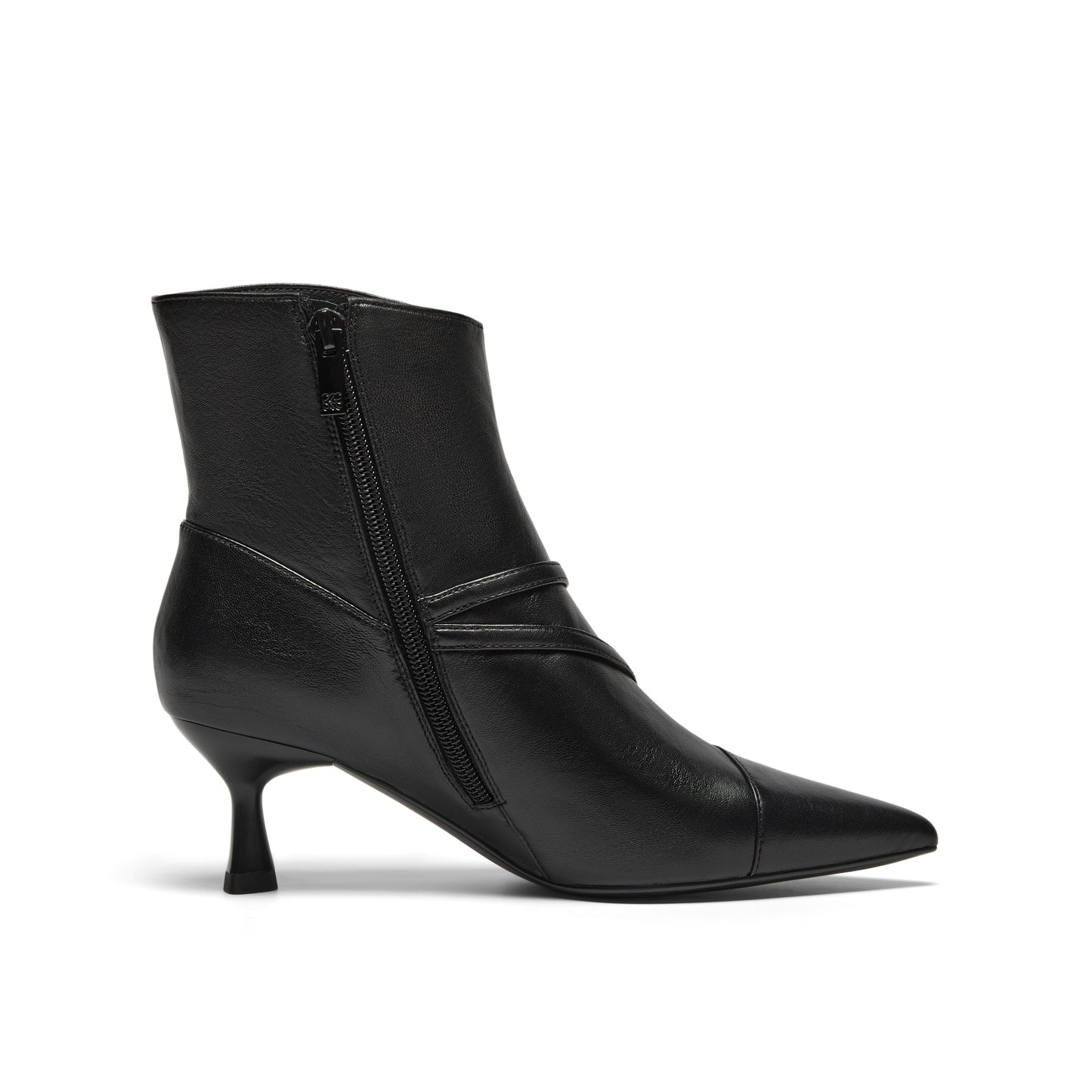 Multi-Straps Pointed Toe Ankle Boots
