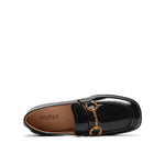 Patent Leather Platform Loafers
