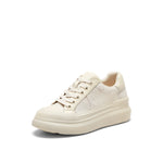 Crystal-embellished Lace Platform Sneakers