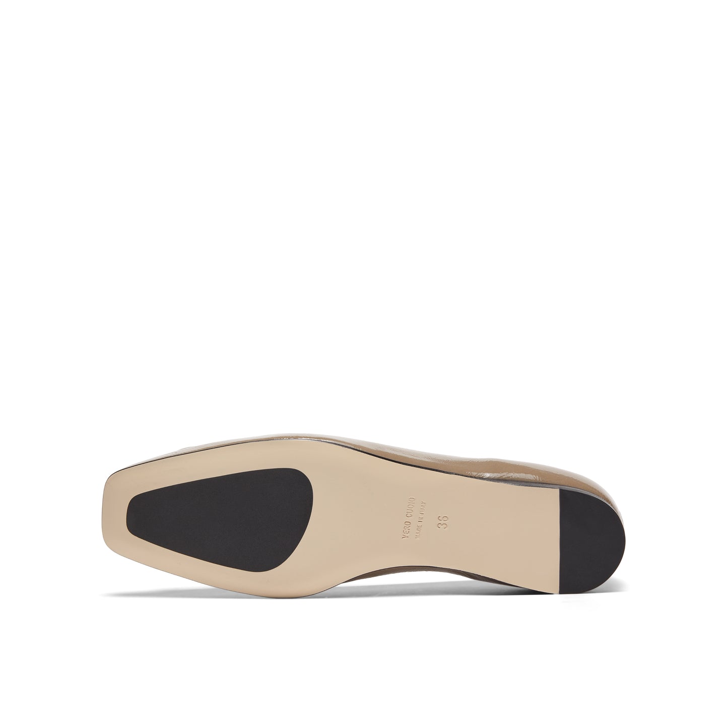 Square Buckle Flats