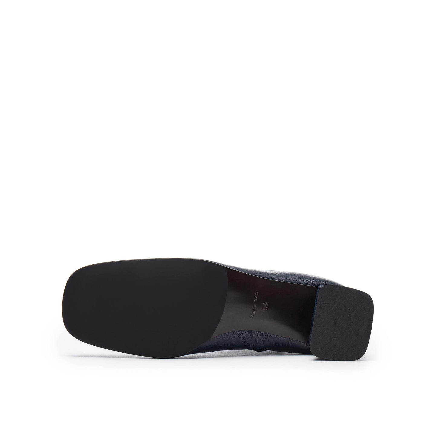 Square-toe Block Heel Ankle Boots
