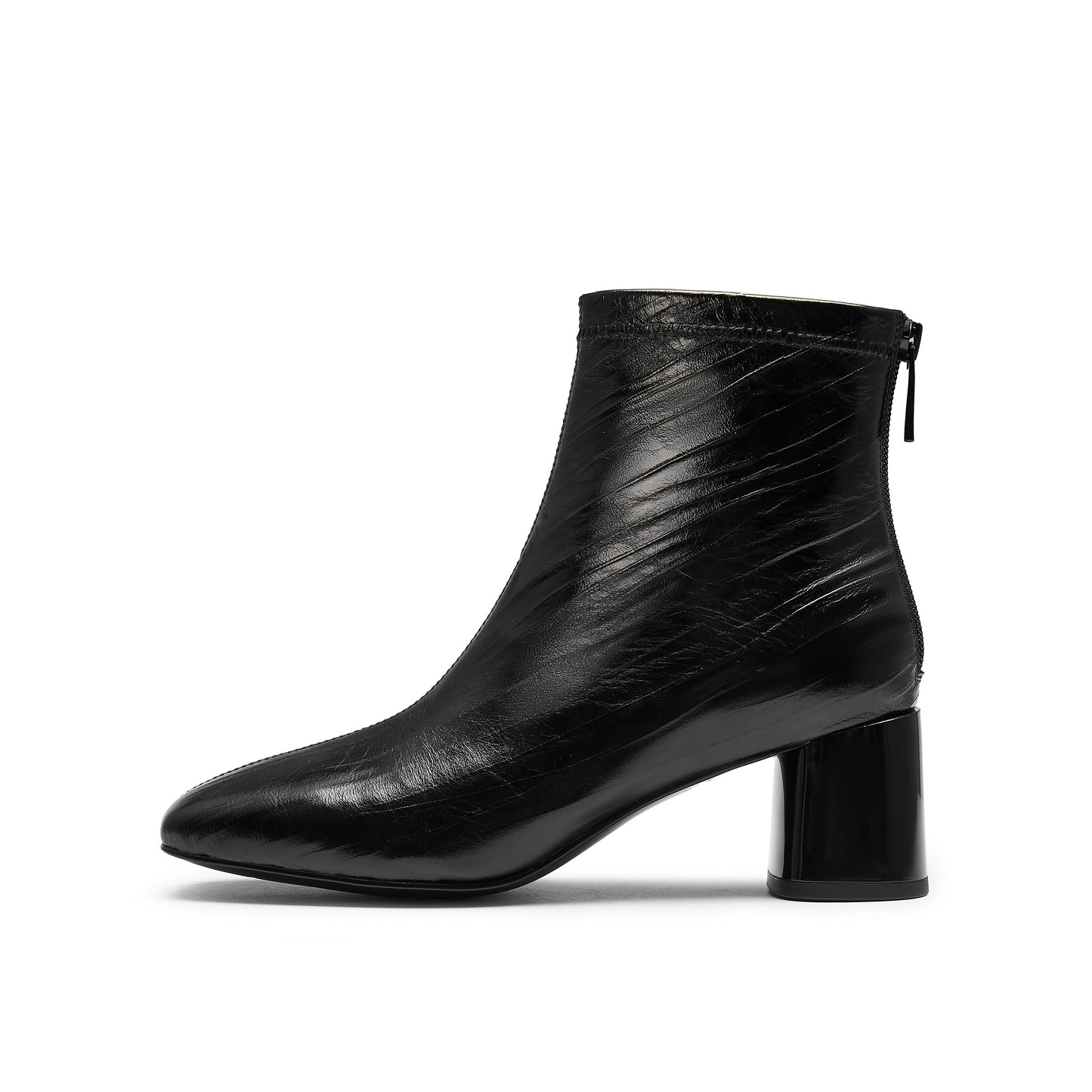 Zip-back Kid suede Short Boots