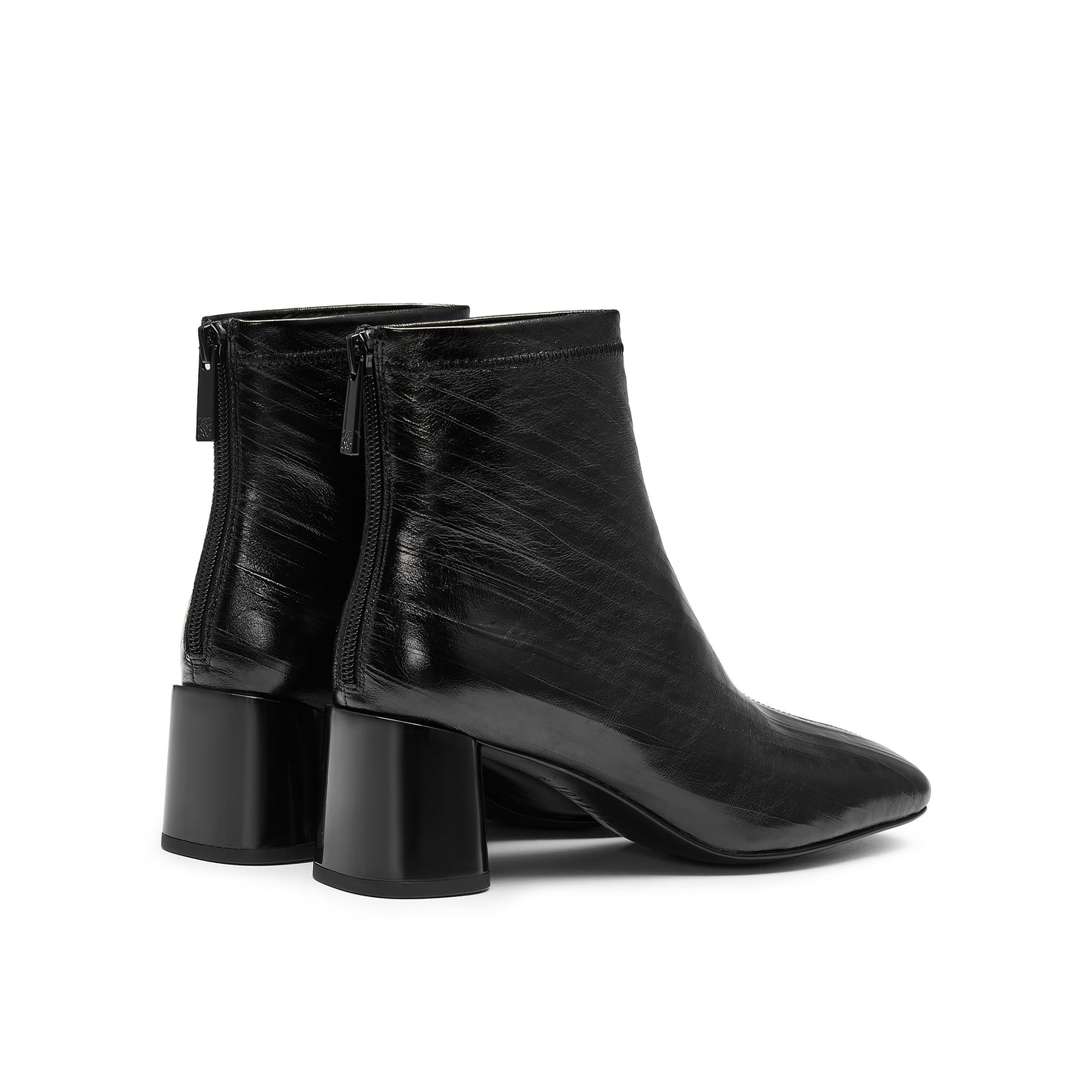 Zip-back Kid suede Short Boots