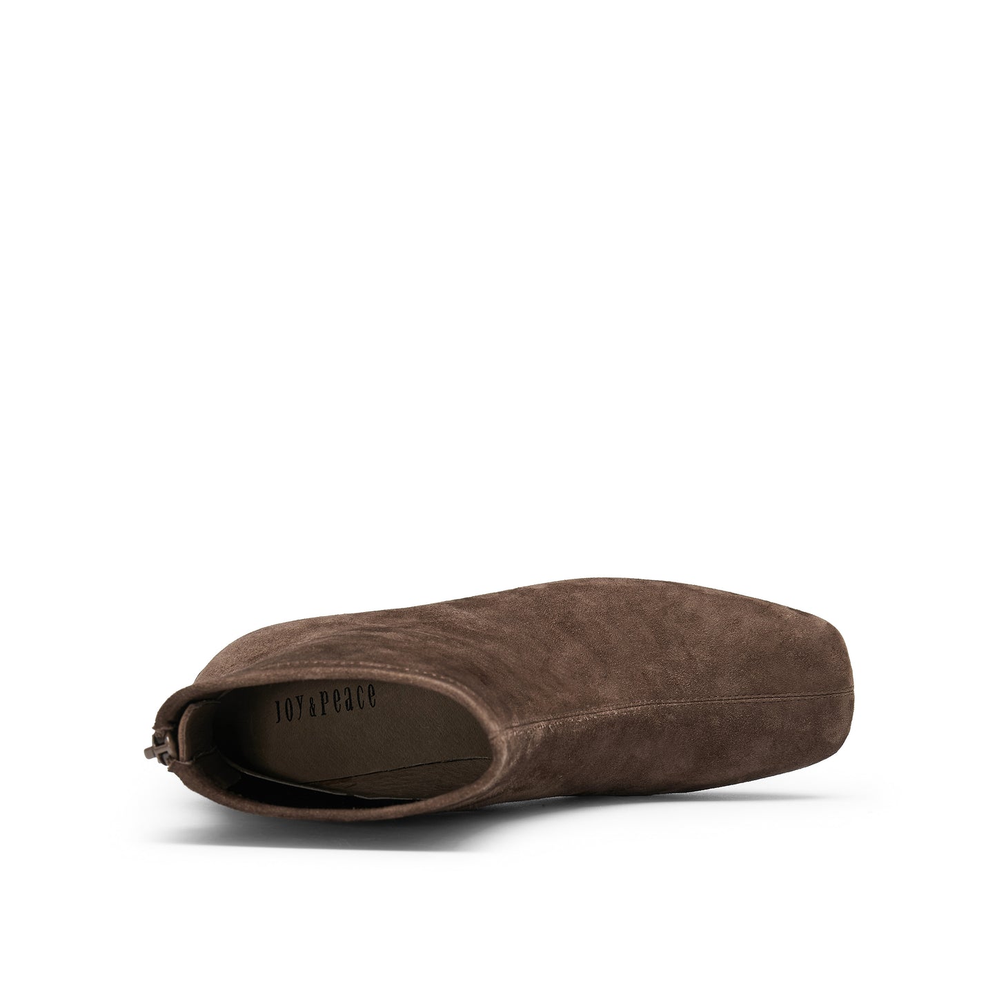 Zip-back Kid suede Short Boots