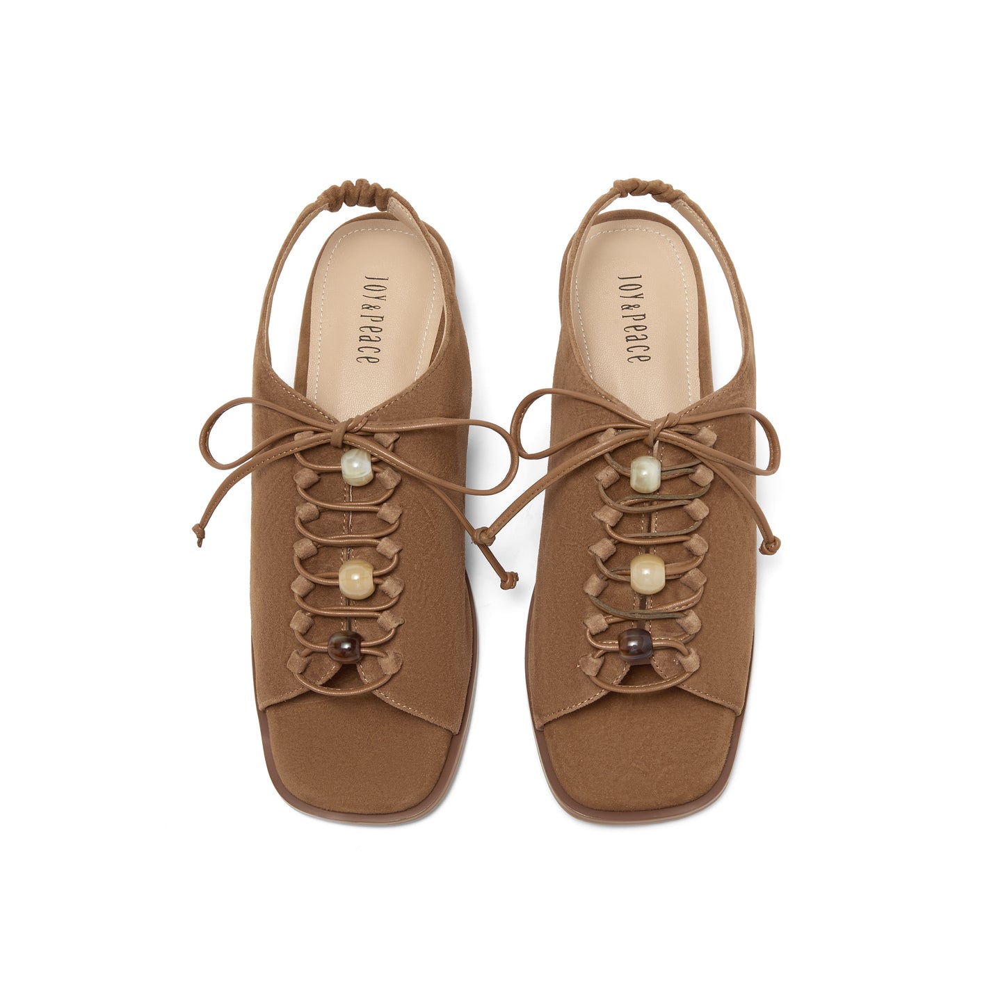 Beading Lace Sandals