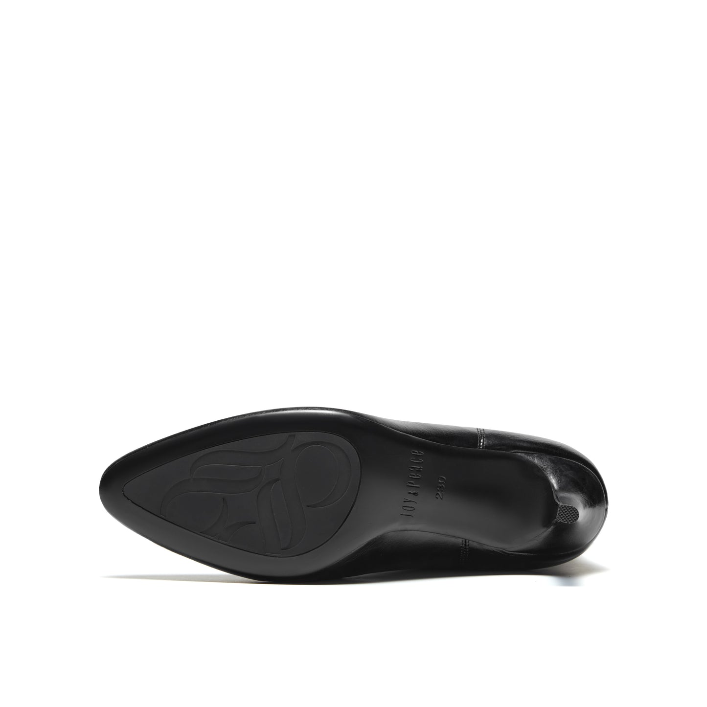 High-heel Oil Wax Leather Mid Boots