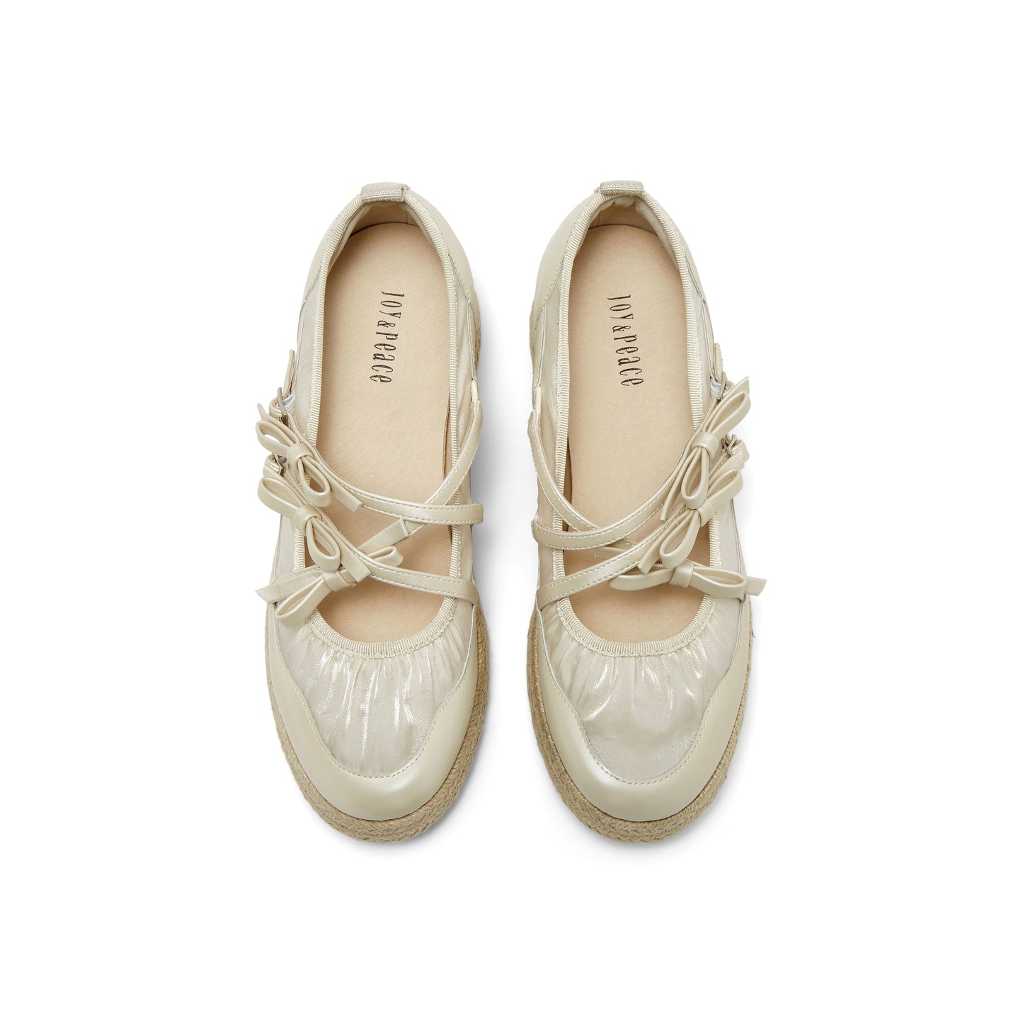 Wedged Espadrille Ballet Shoes