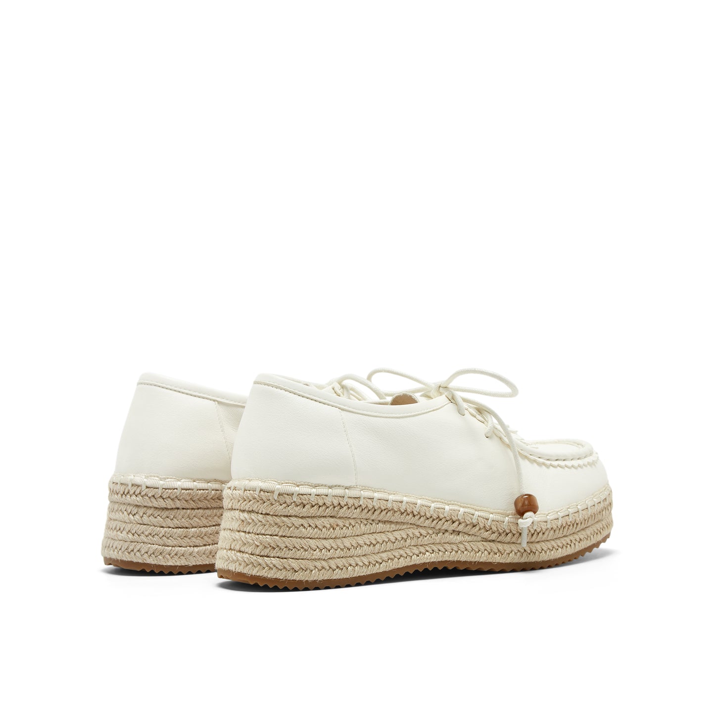 Layered Fringe Wallabee Espadrilles