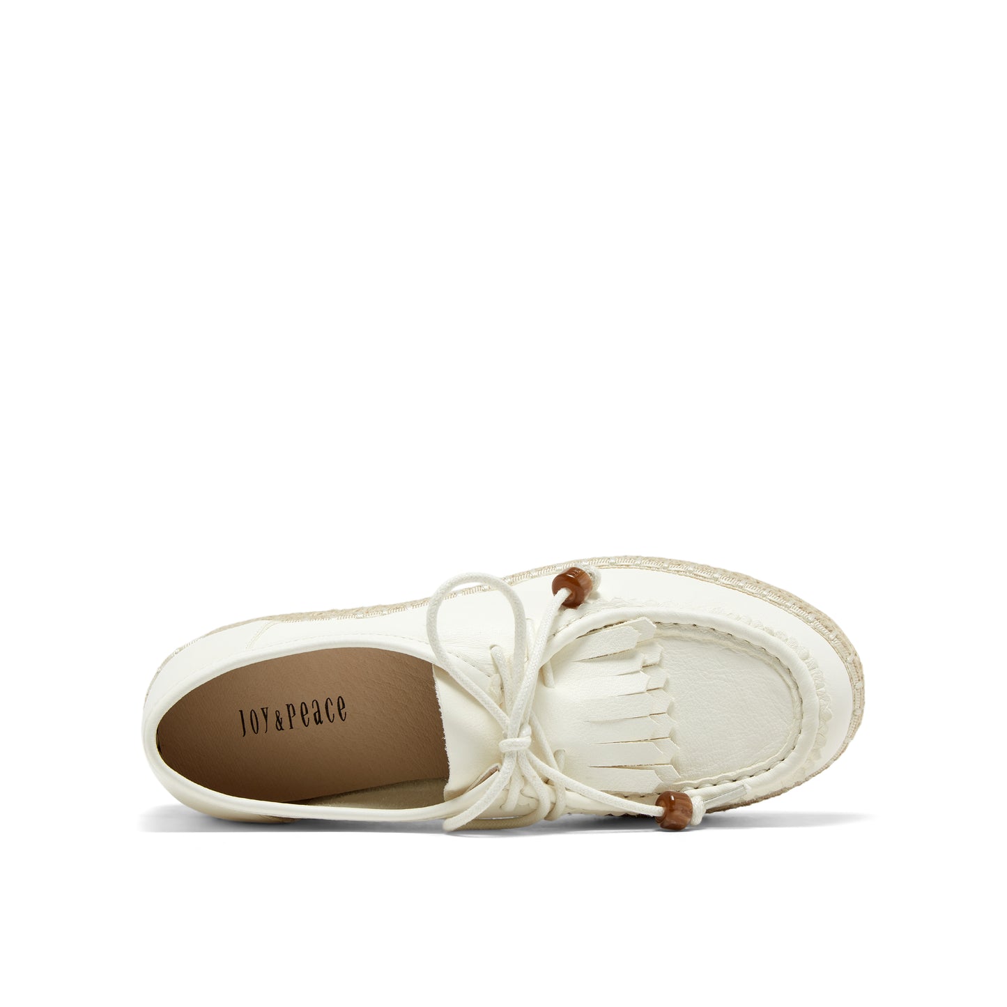 Layered Fringe Wallabee Espadrilles