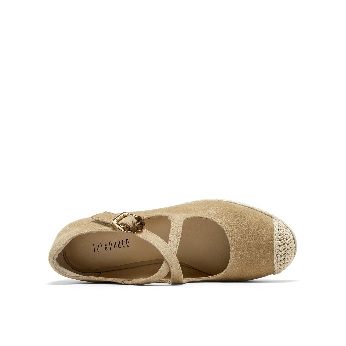 Wedged Espadrille Mary Jane Shoes