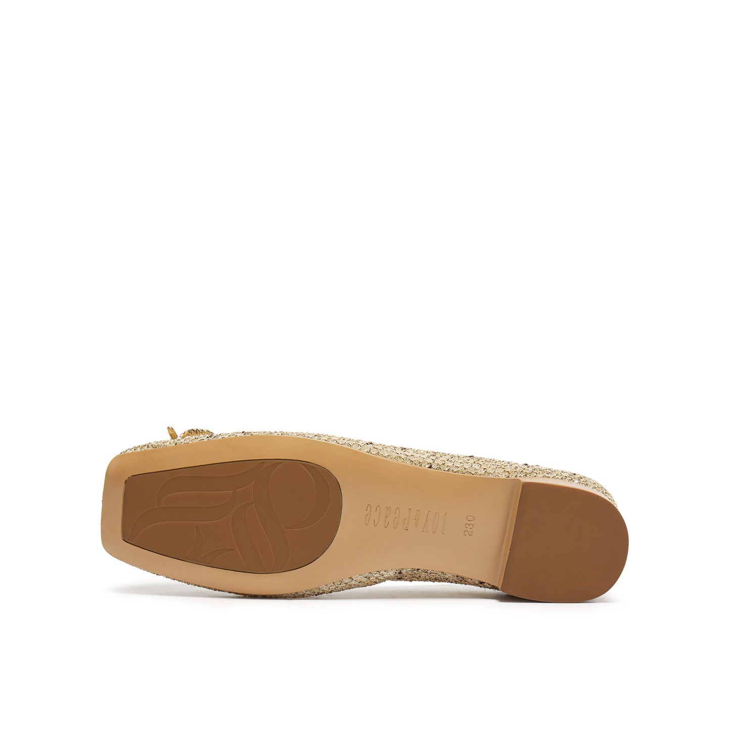 Square-Toe Mesh Flats