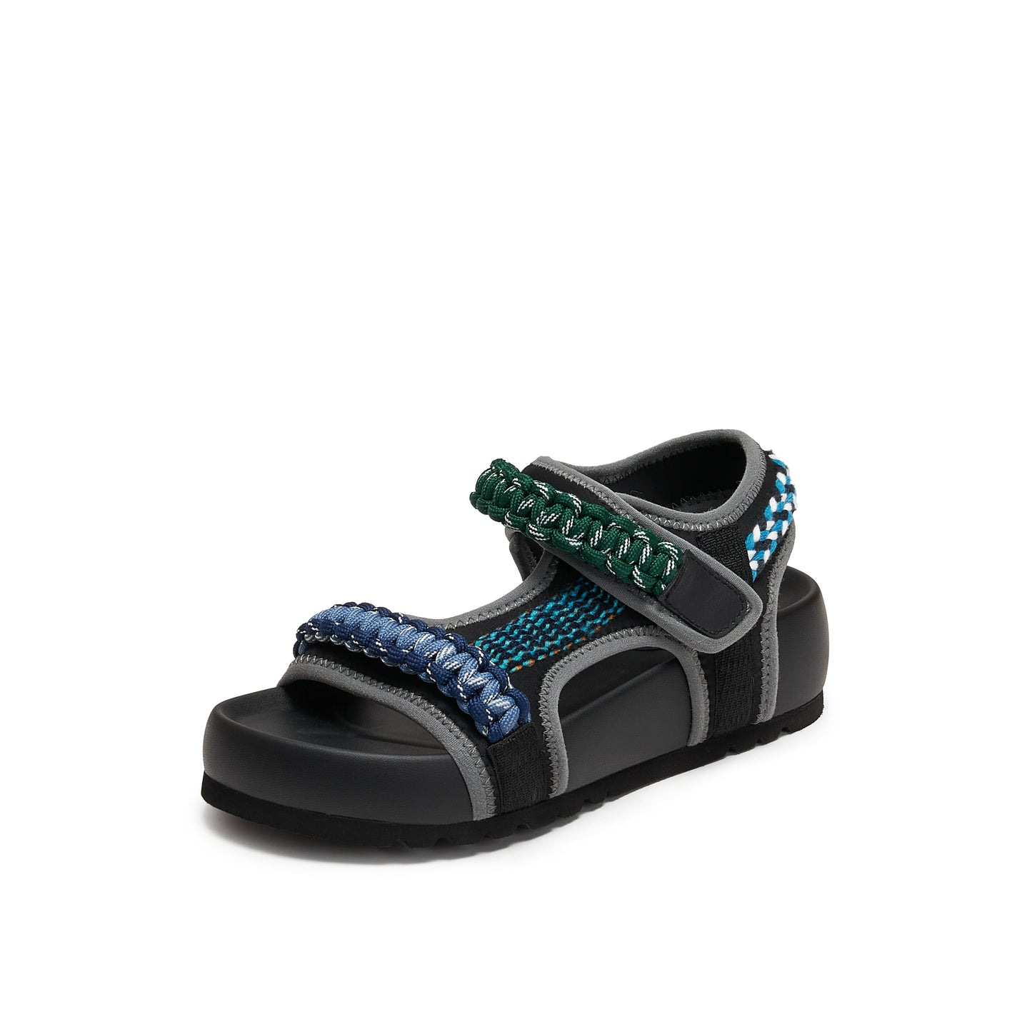 Multicolor Straps Sandals