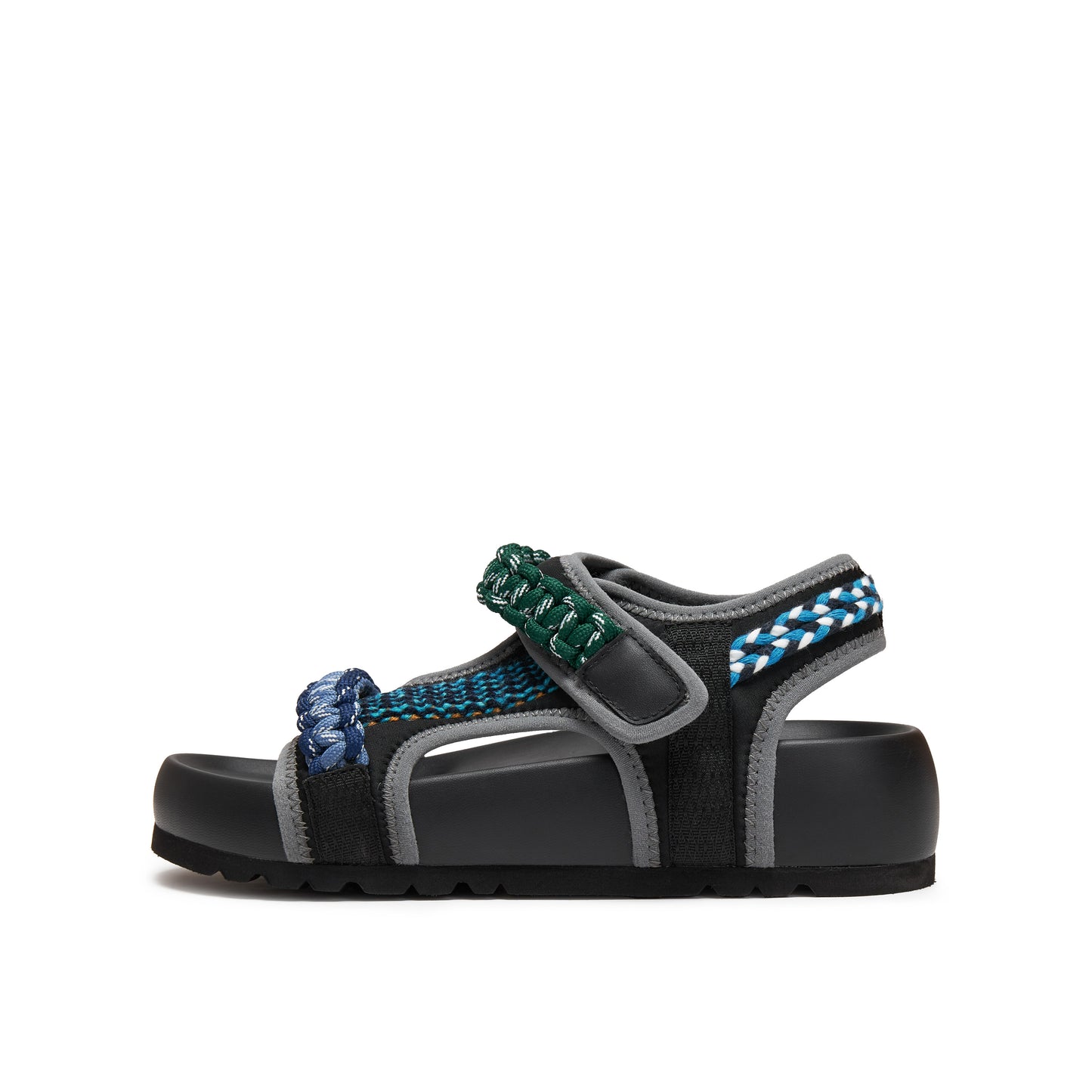 Multicolor Straps Sandals