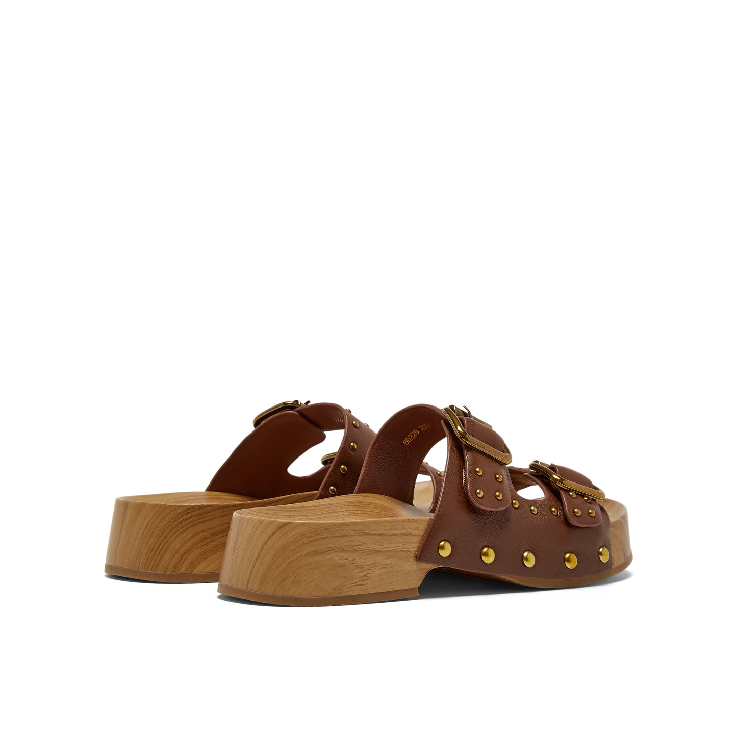 Studs Double Strap Clogs