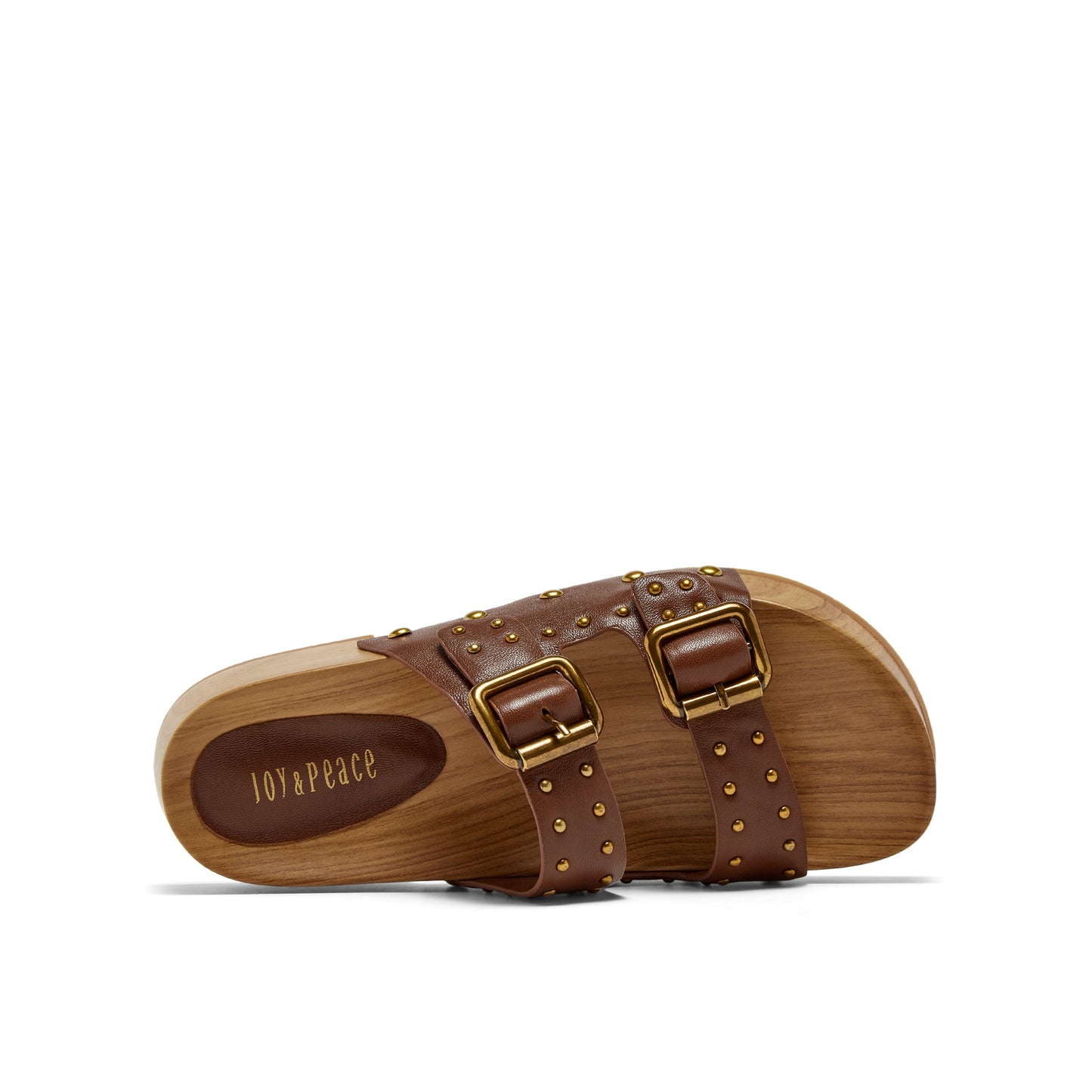 Studs Double Strap Clogs