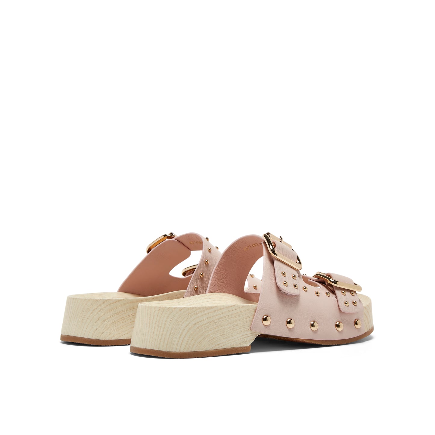 Studs Double Strap Clogs