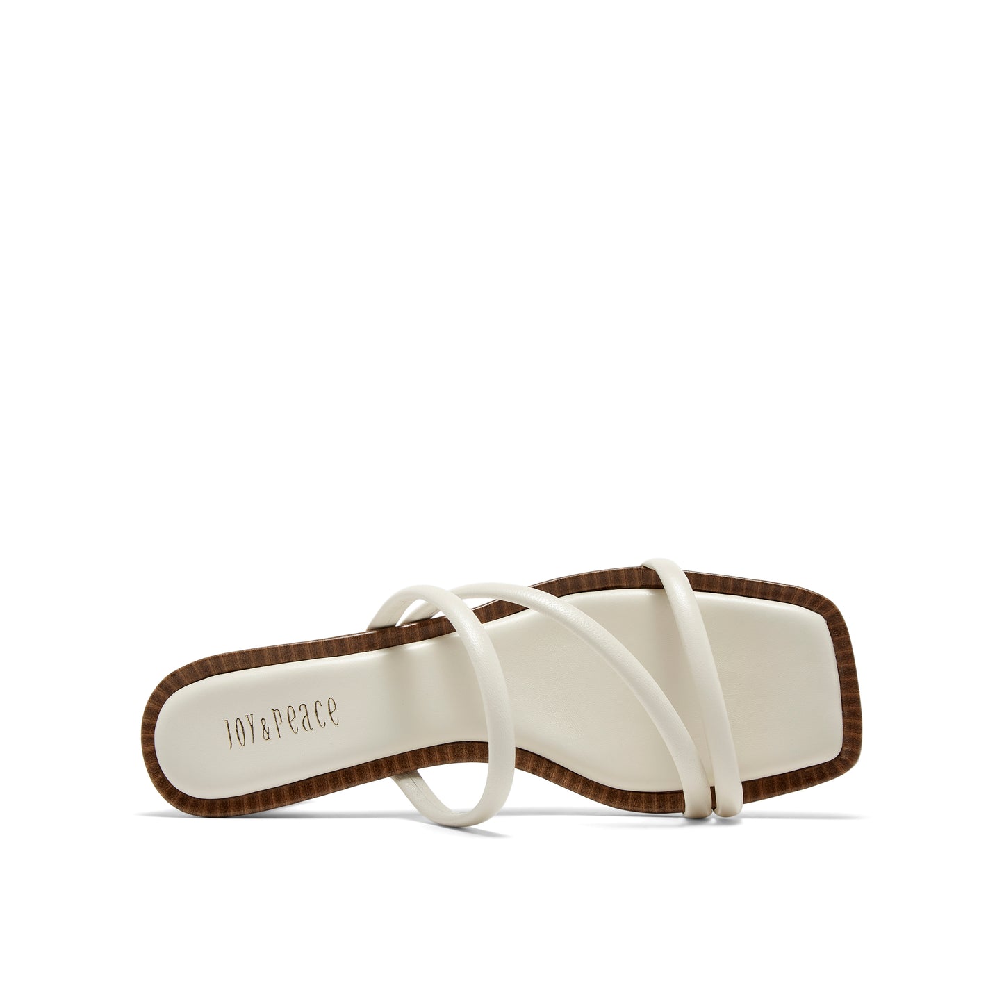 Strappy Blocked-heel Slippers