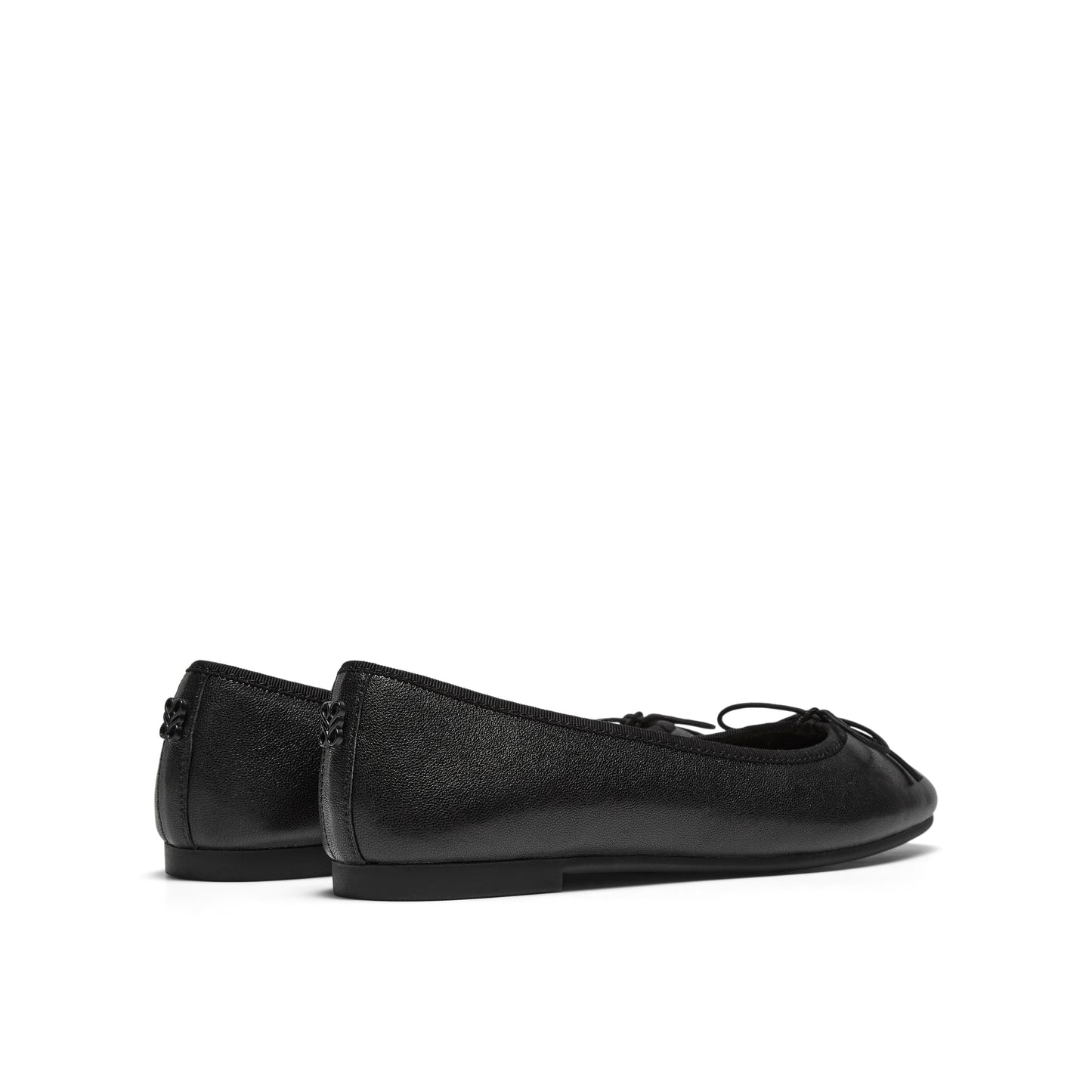 Round Toe Ballet Flats with Bow