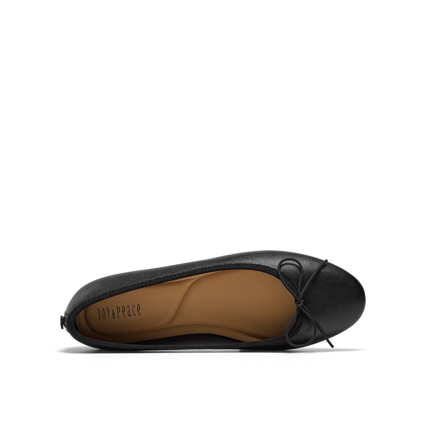 Round Toe Ballet Flats with Bow