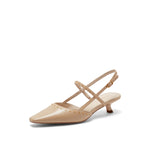 Slingback Mary Jane with small studs