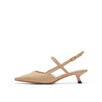 Slingback Mary Jane with small studs