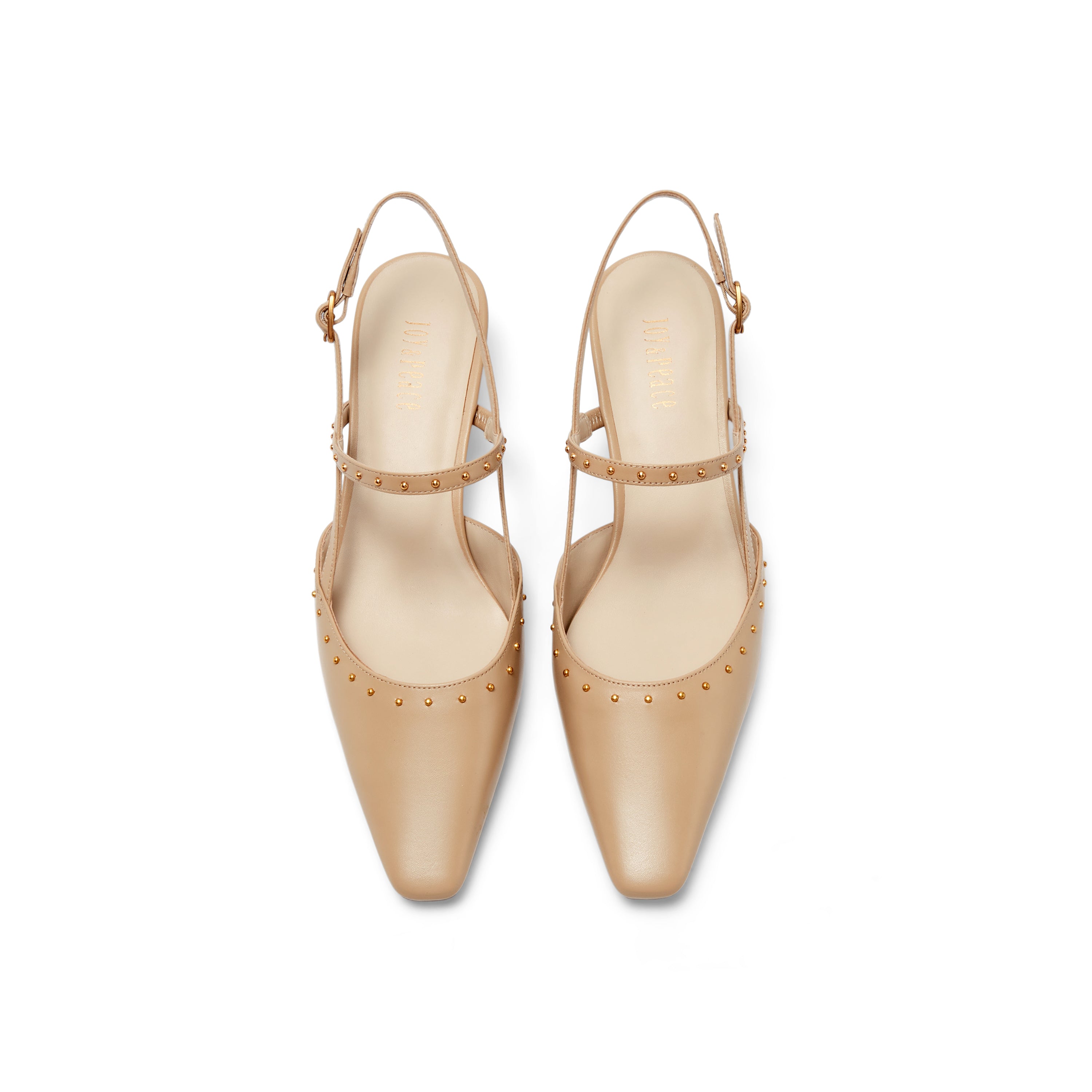 Slingback Mary Jane with small studs