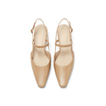 Slingback Mary Jane with small studs