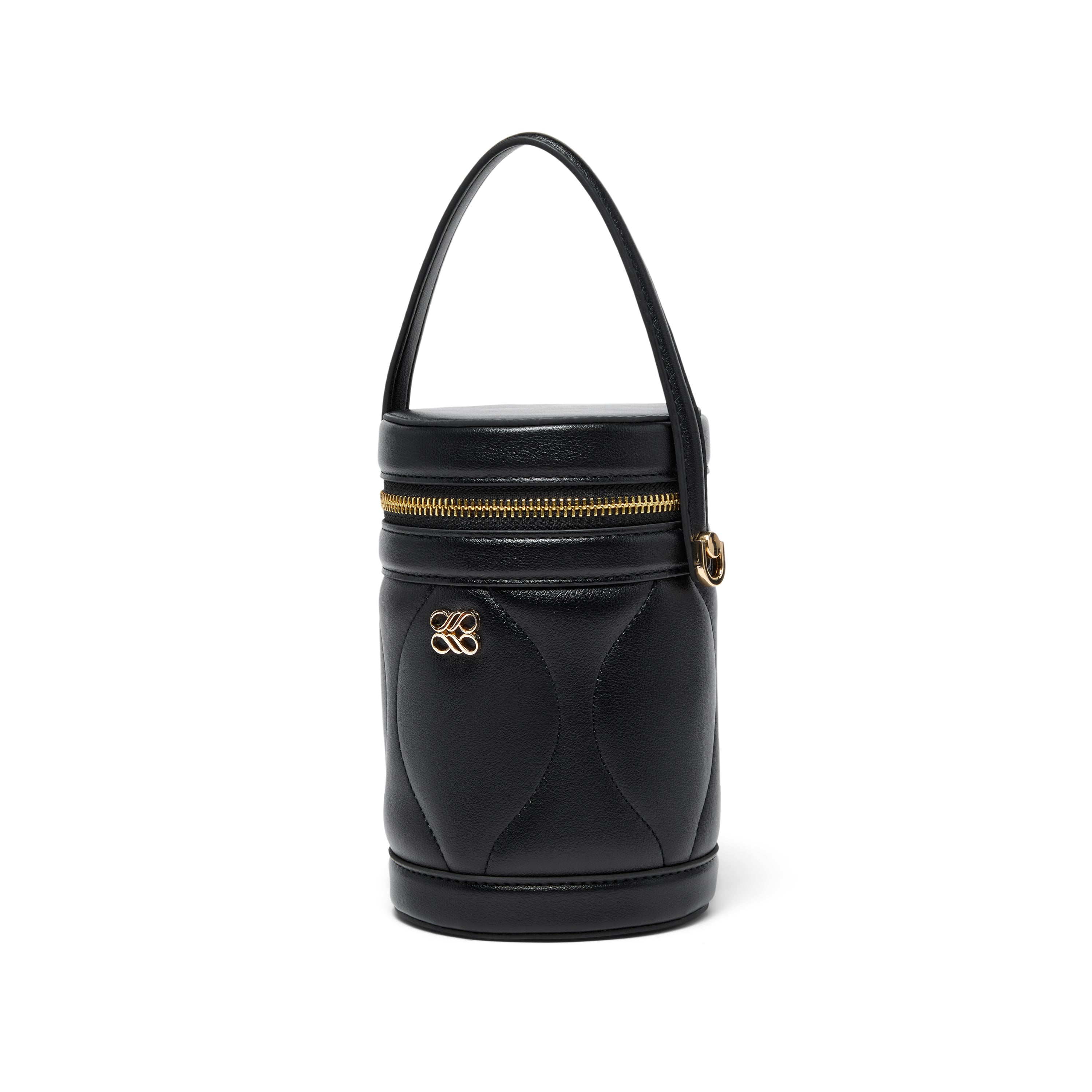 Leather Quilted Bucket Bag