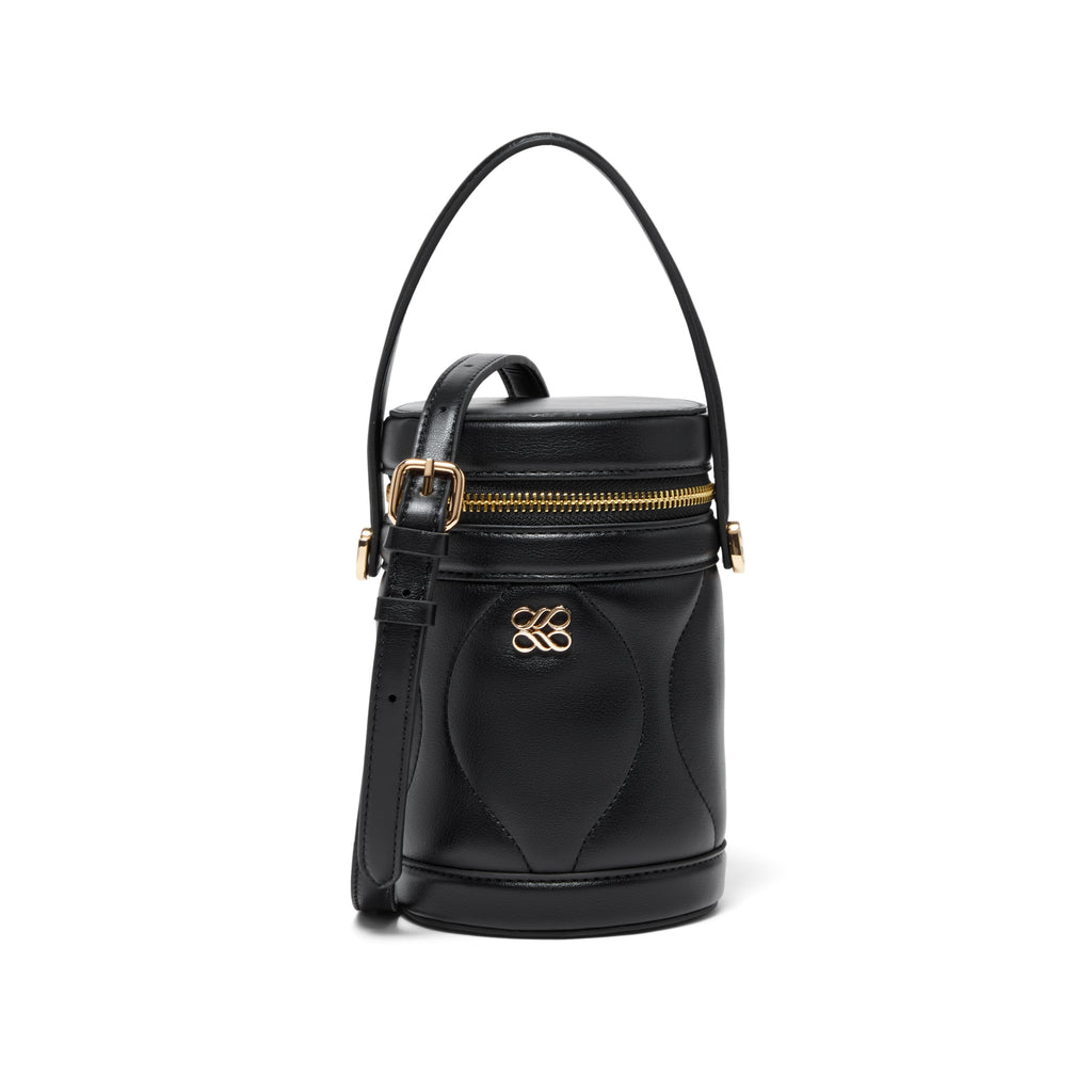 Leather Quilted Bucket Bag
