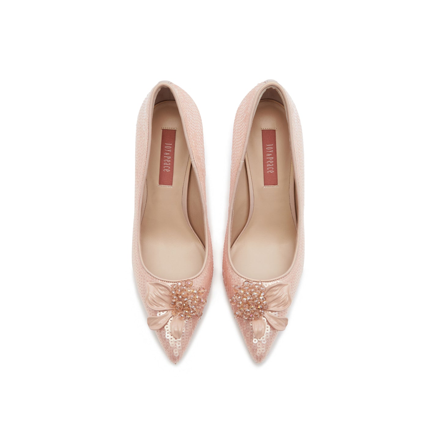 Iris Shape Ornament Pumps