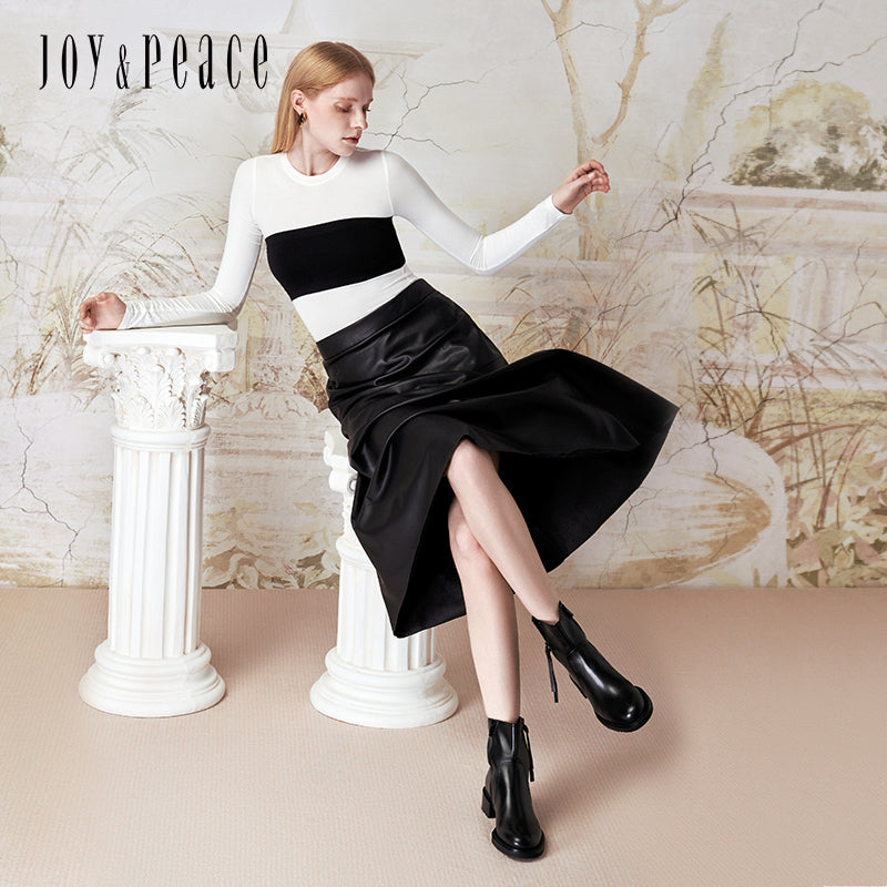 Short Boots with Decorative Zip