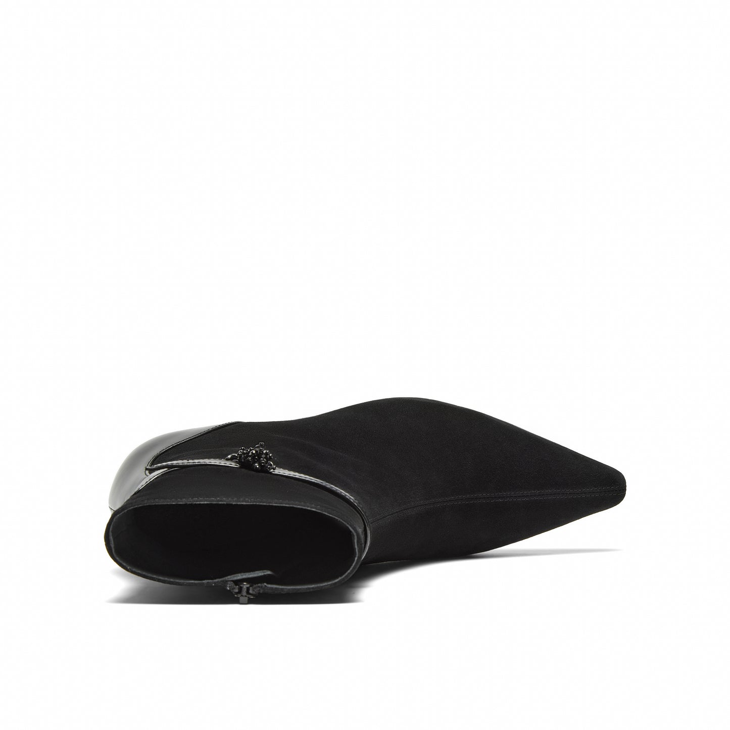 Pointed Toe Kid Suede Boots