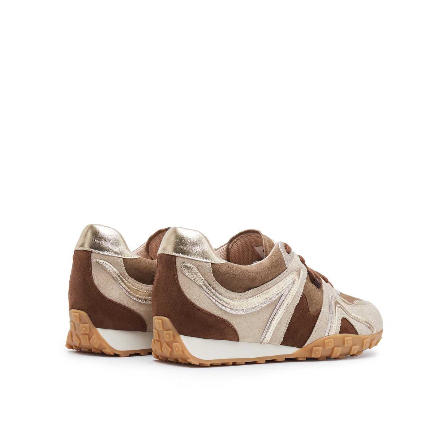Fashionable Color-Block Sneakers