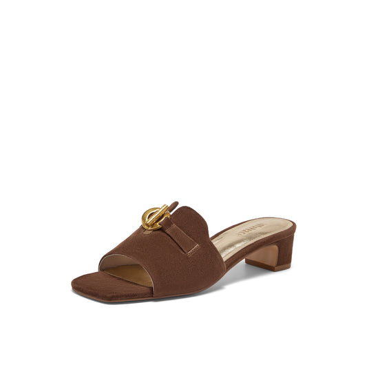 Metal Buckle Sandals