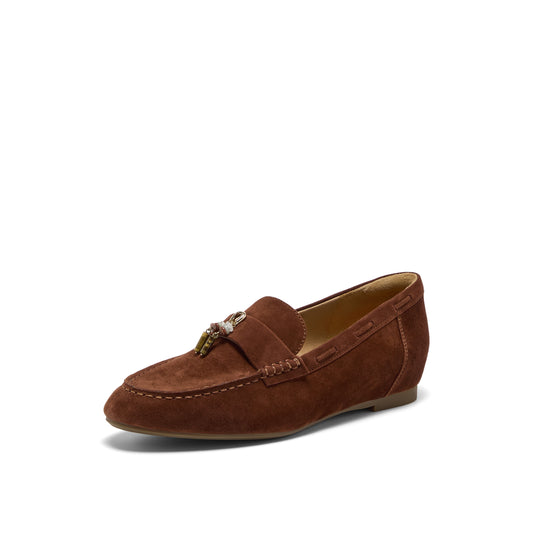 Metal Charm Loafer