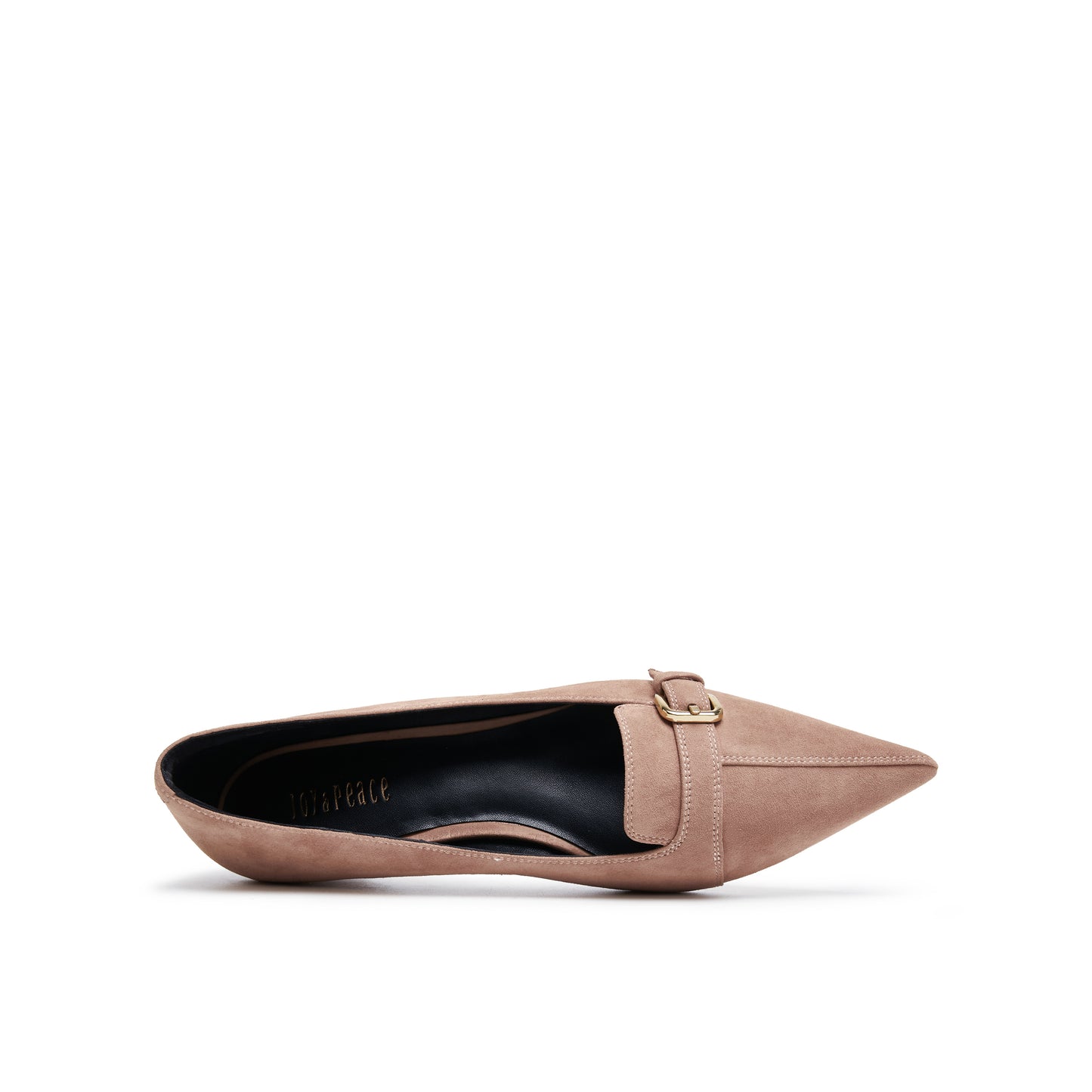 Kid Suede Pointed Toe Pump