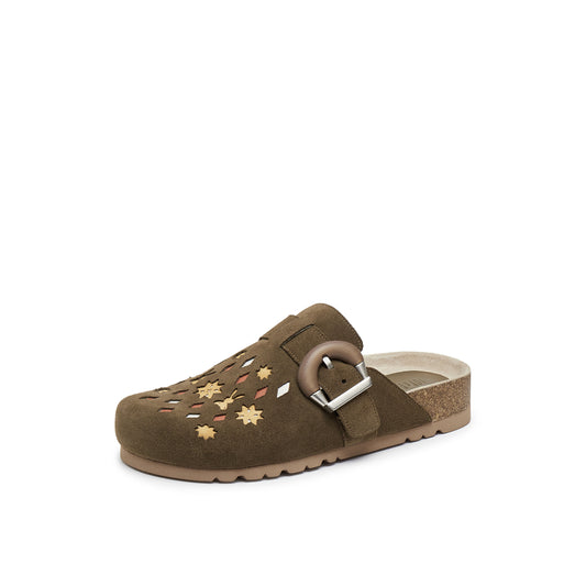 Perforated Mule