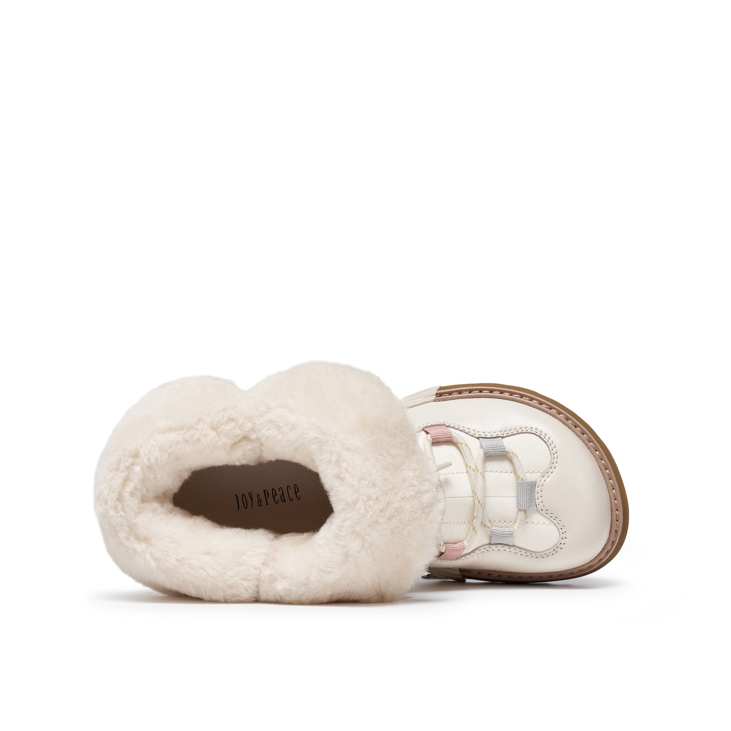 Wool Collar Hiker Boots