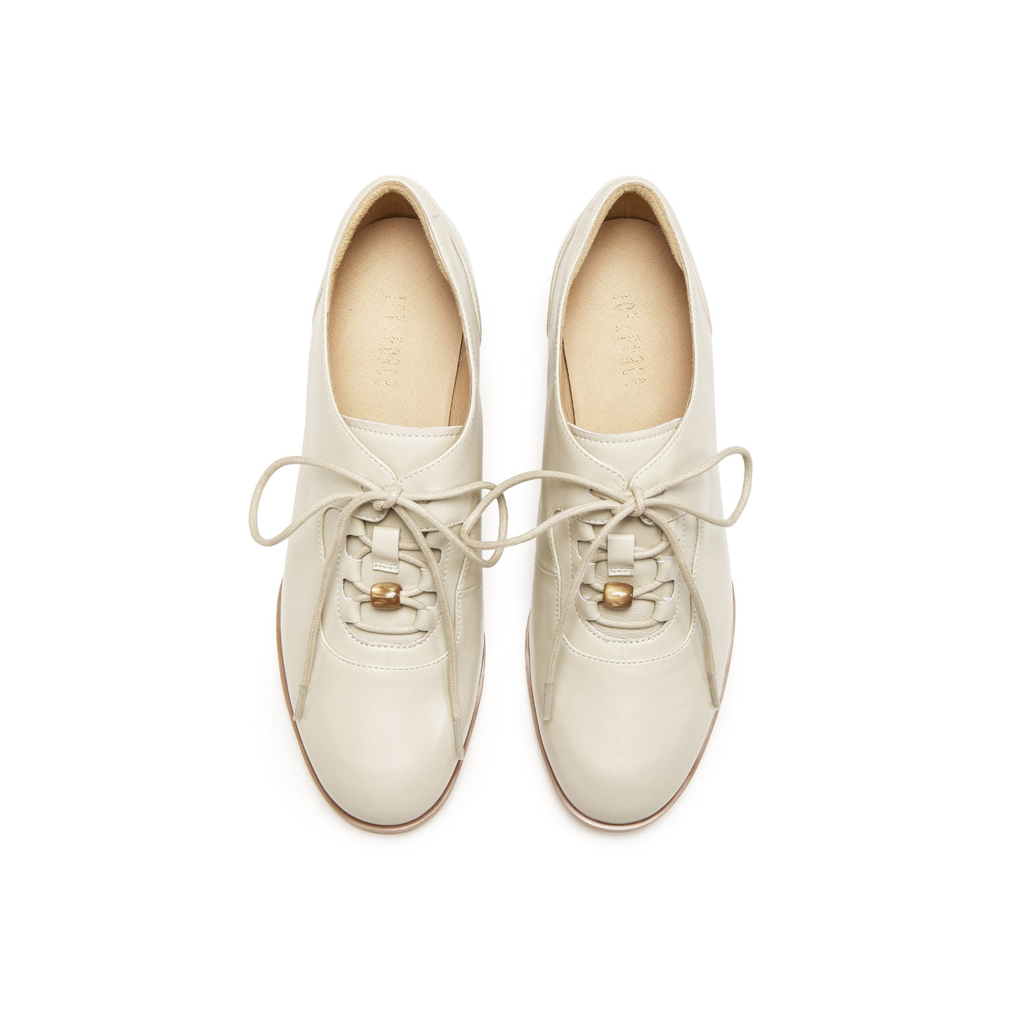 Soft Suede Block Heel Oxford Shoes