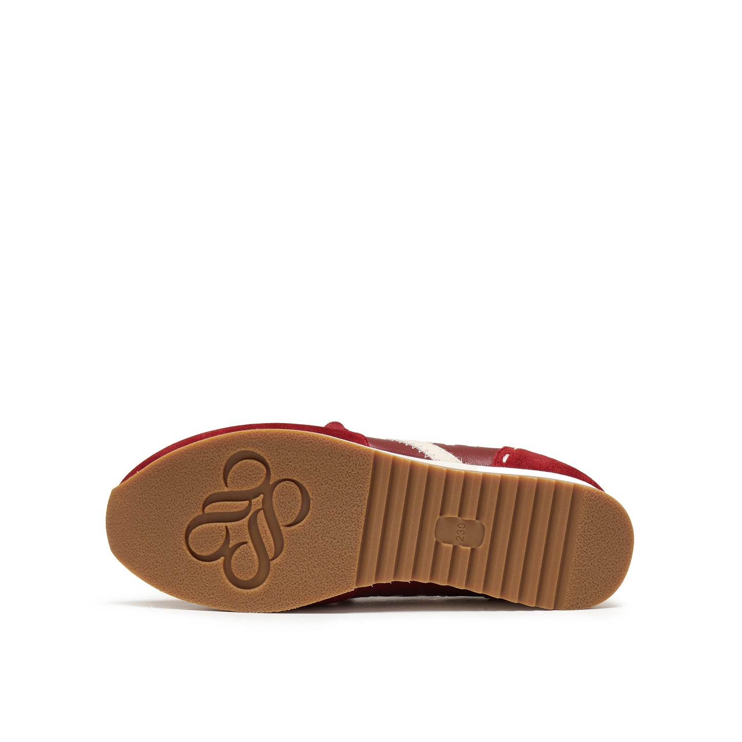 Multi-material Sneakers with Hand-stitched Horse Logo