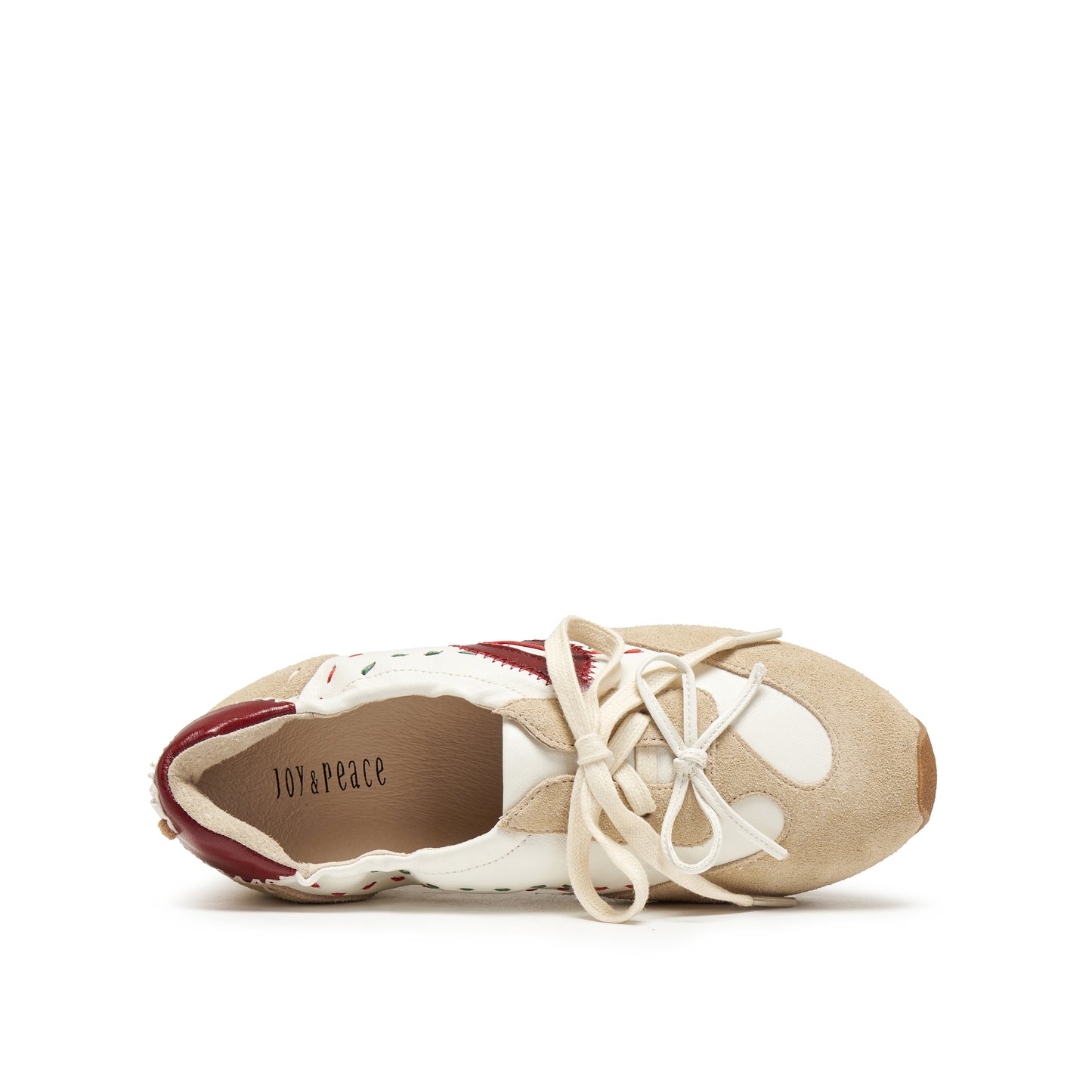 Multi-material Sneakers with Hand-stitched Horse Logo
