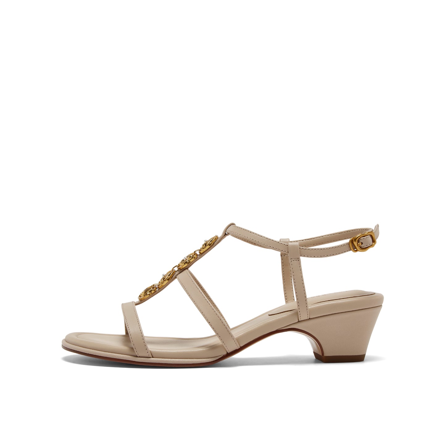 Round-toe Gladiator Sandals