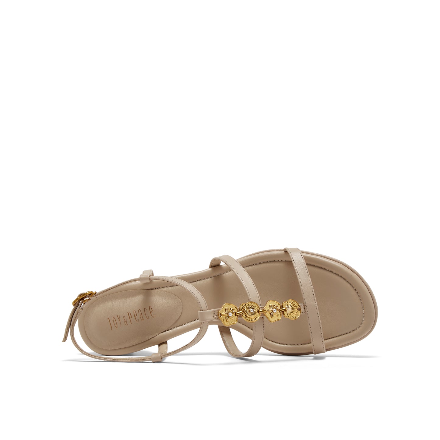 Round-toe Gladiator Sandals
