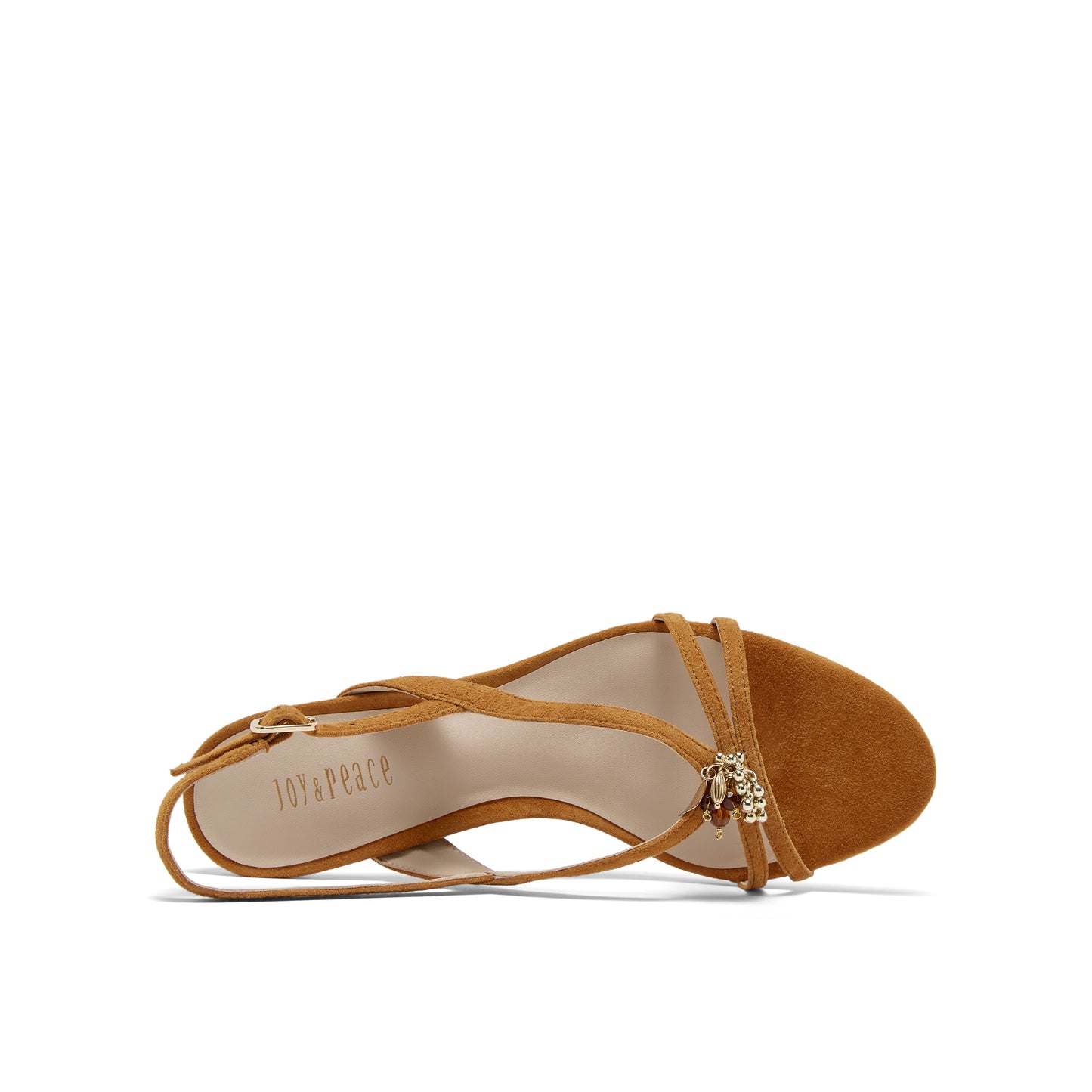Beads Multi Straps Heel Sandals