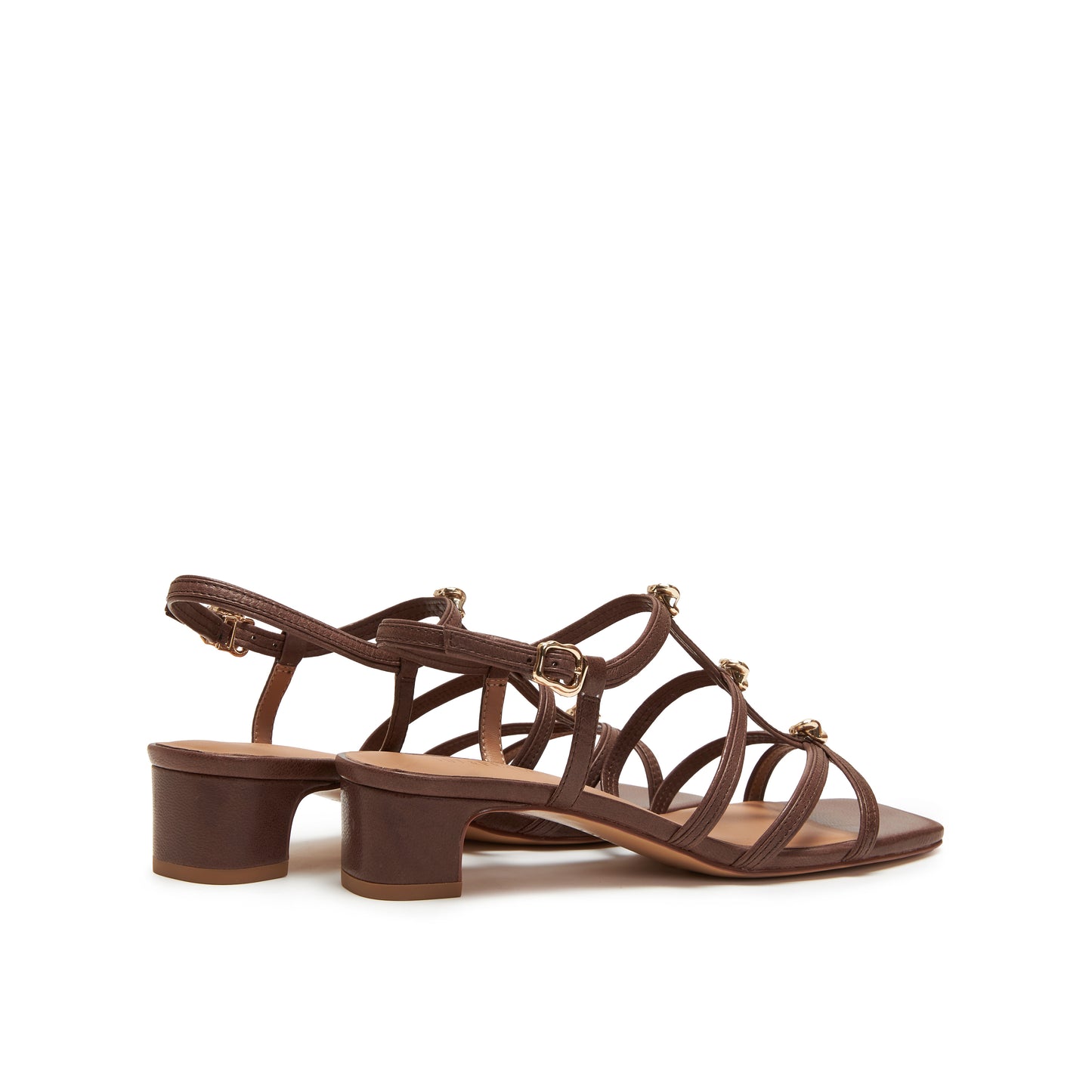 Square-toe Gladiator Sandals