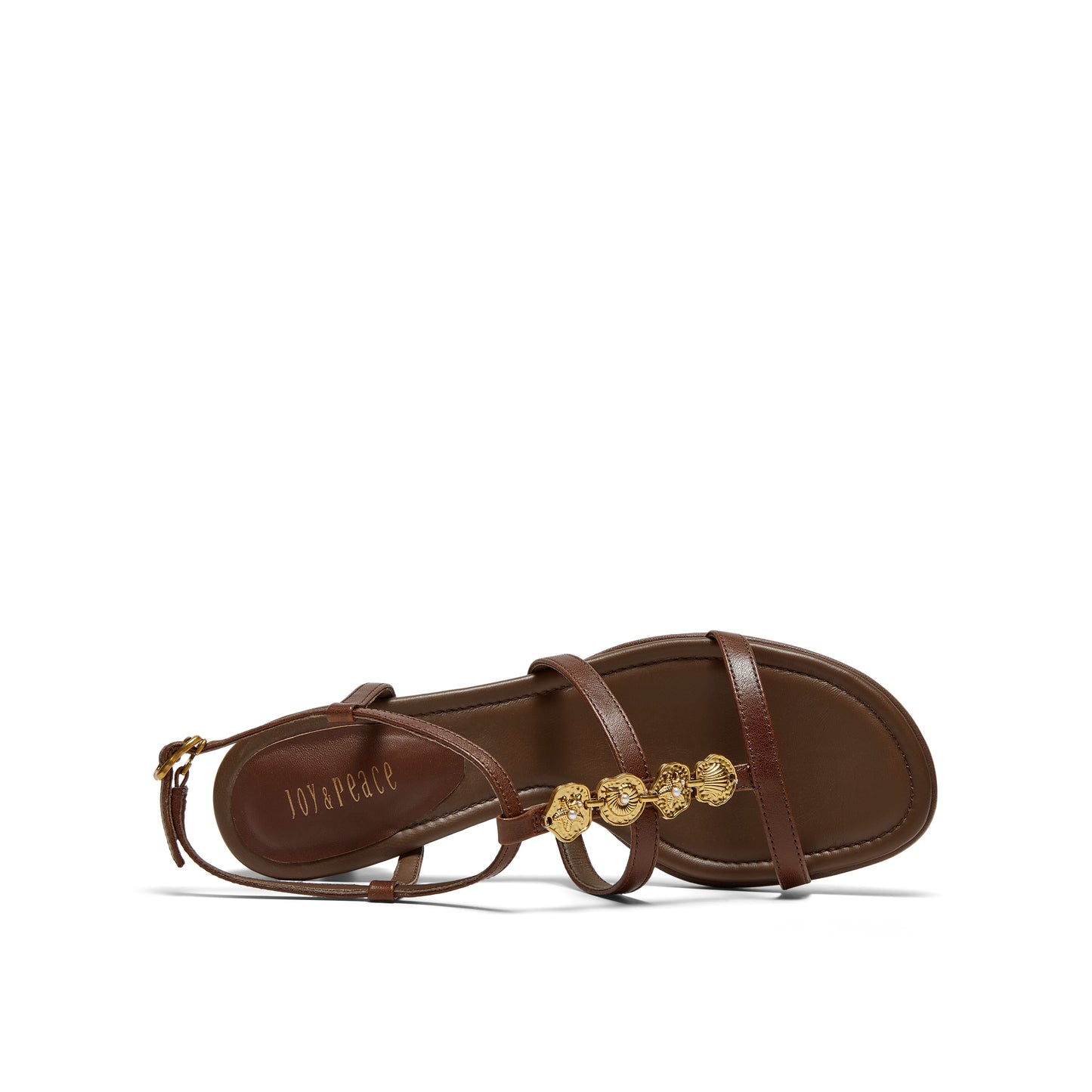 Round-toe Gladiator Sandals