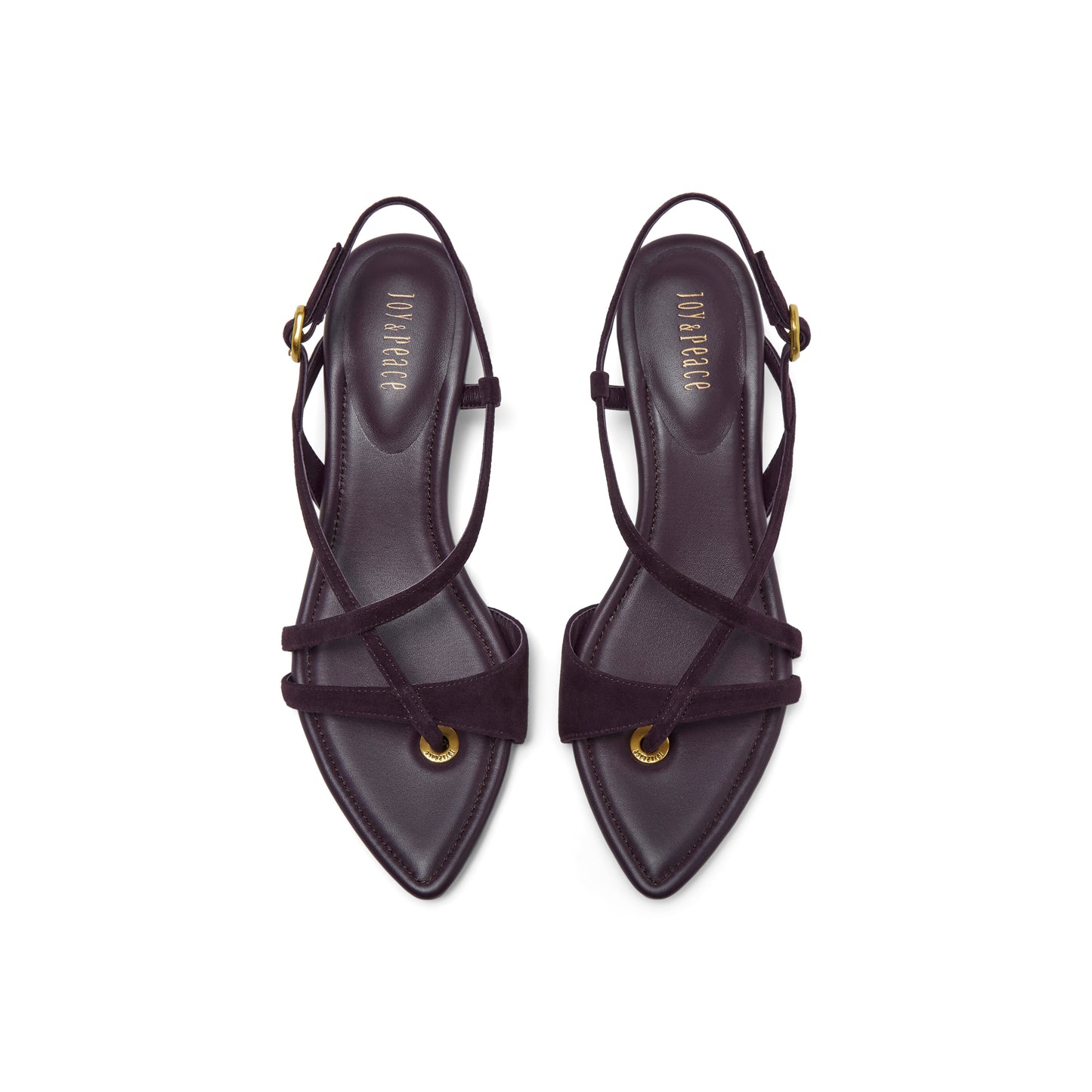 Ring-toe Blocked-heel Sandals